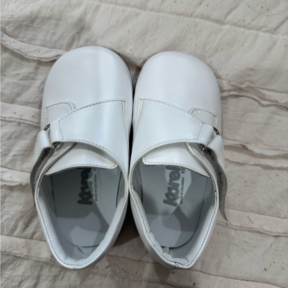 Karela Kids Classic White Dress Shoes